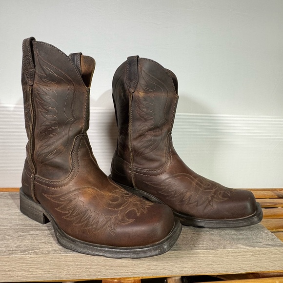 Ariat Other - Ariat Rambler Phoenix Cowboy Boots Size 10 EE Style 10010944 Oil Tanned